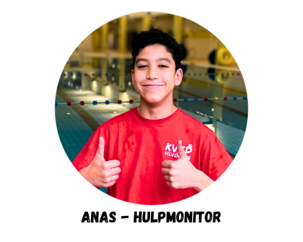 Anas, hulpmonitor groep Groen