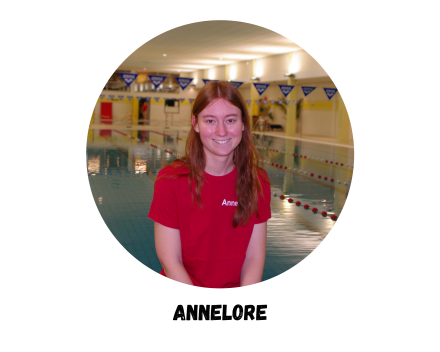 Annelore, monitor groep Geel