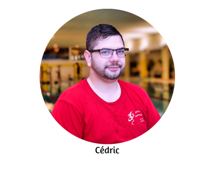 Cédric, monitor groep A & F
