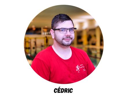 Cédric, monitor groep Groen