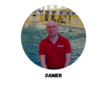 Damien, monitor groep Rood
