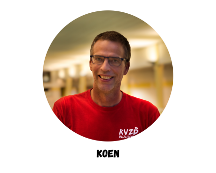 Koen, monitor groep Groen