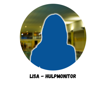 Lisa, hulpmonitor groep Groen