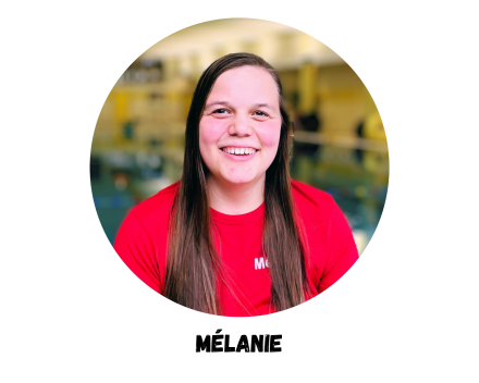 Mélanie, monitor groep Roos