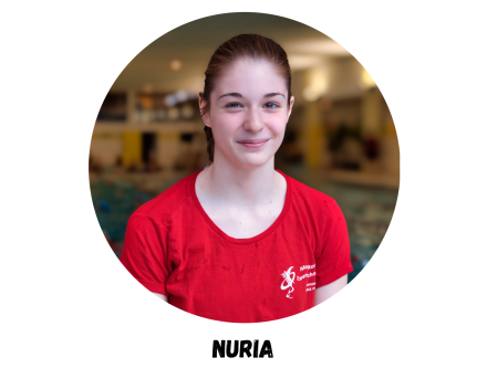 Nuria, monitor groep Geel