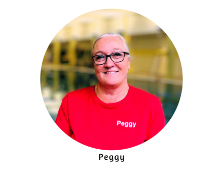 Peggy, Verantwoordelijke Zwemschool