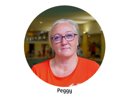 Peggy, Verantwoordelijke Zwemschool