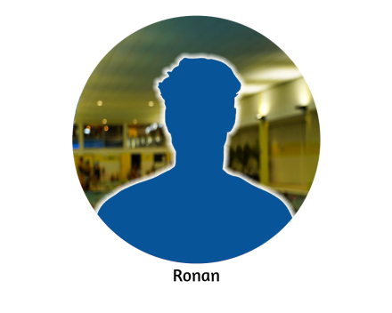 Ronan, monitor groep D & E