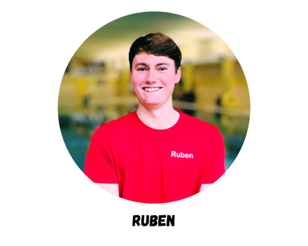 Ruben, monitor groep Paars