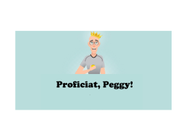 Proficiat, Peggy!